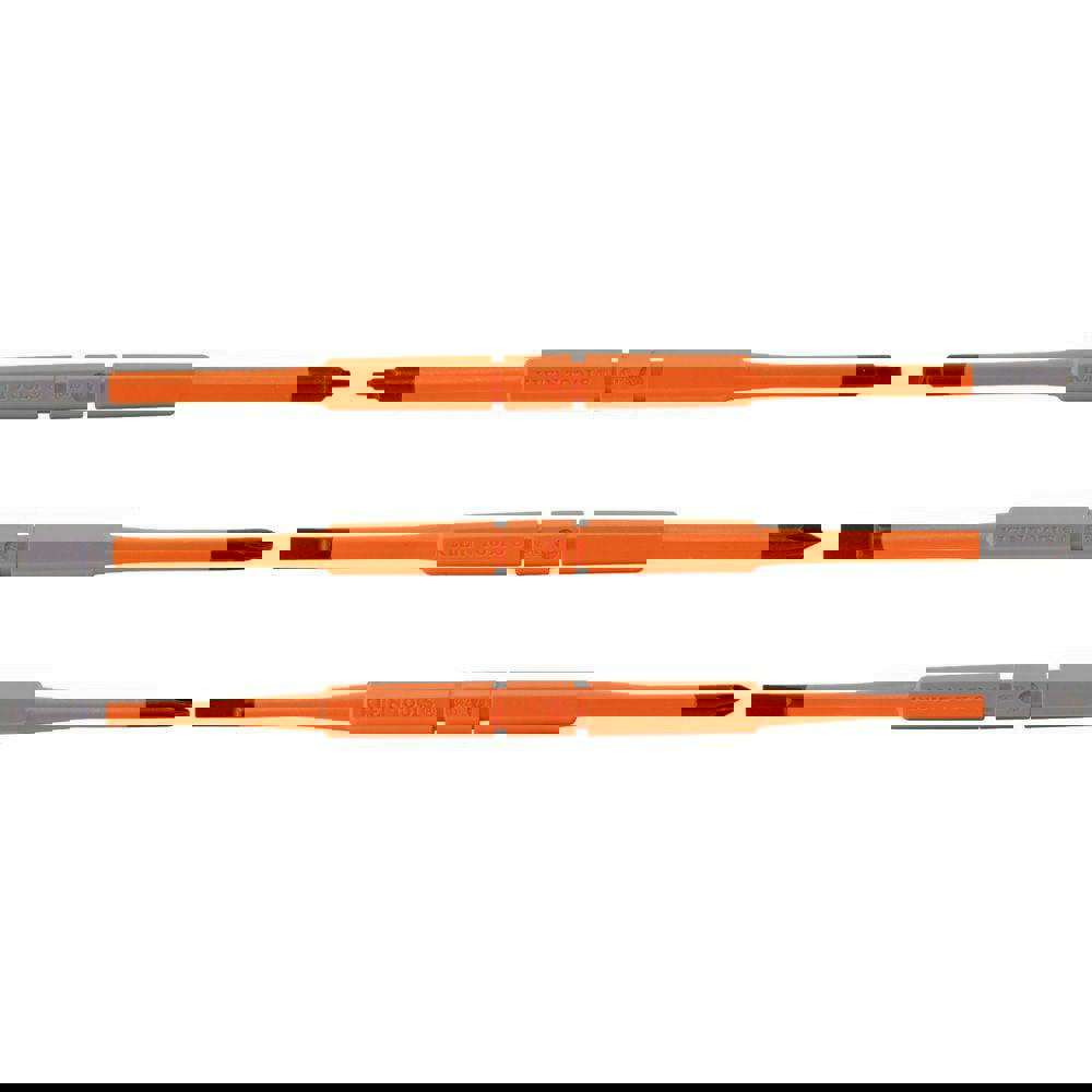 Screwdriver Insert Bit Set: Phillips, Slotted & Square